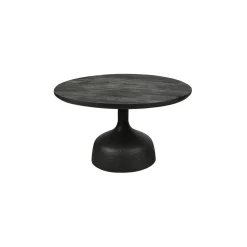 Tower Living Salontafel Elba Zwart Rond 70cm