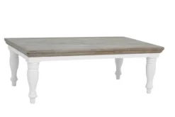 Tower Living Salontafel Fleur Chique 130cm Wit