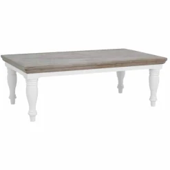 Tower Living Salontafel Fleur Chique 130cm Wit