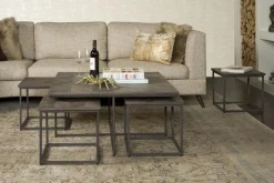 Tower Living Salontafel Via Set Vanaf 40cm Bruin