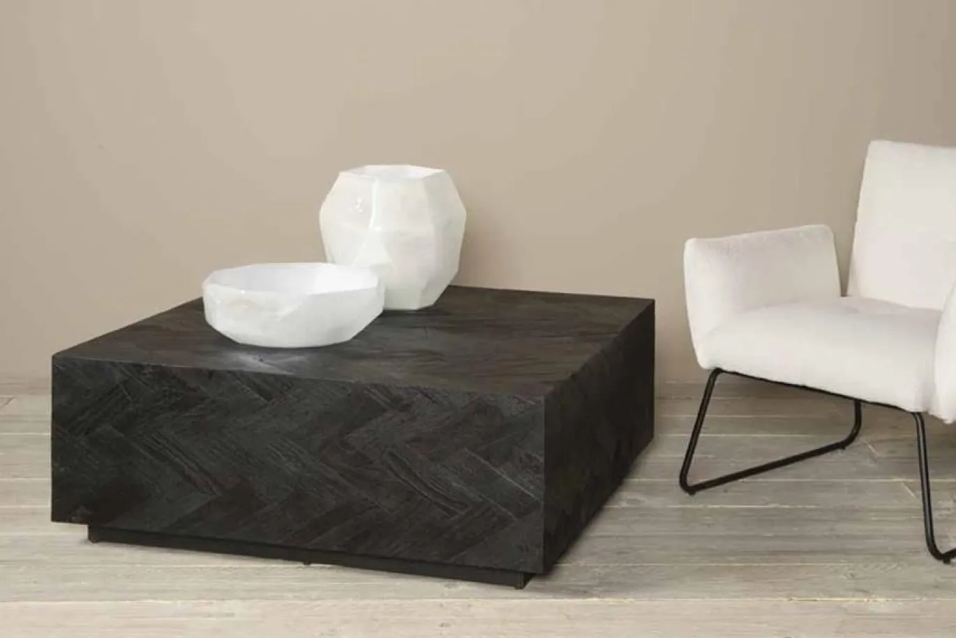 Tower Living Salontafel Ziano 100cm Zwart