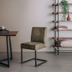 Tower Living Stoel Ferro Stof Savannah Groen