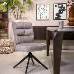 Tower Living Stoel Rosora Beige (draaibaar)