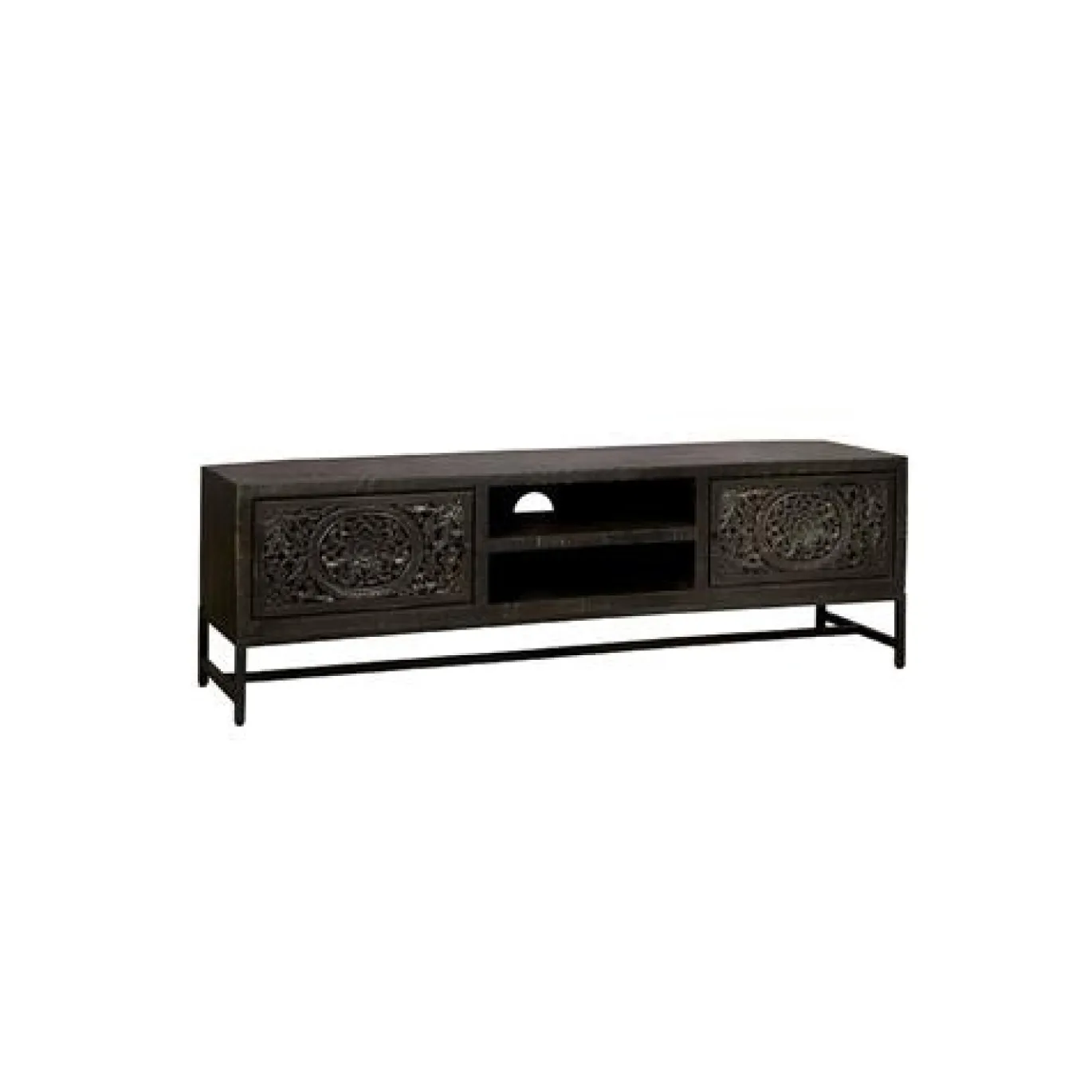Tower Living Tv-meubel Casina 160cm Zwart