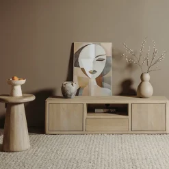 Tower Living Tv-meubel Tenna Naturel 150cm