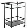 Trolley Bronco Zwart Metaal - Giga Living