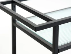 Trolley Bronco Zwart Metaal - Giga Living