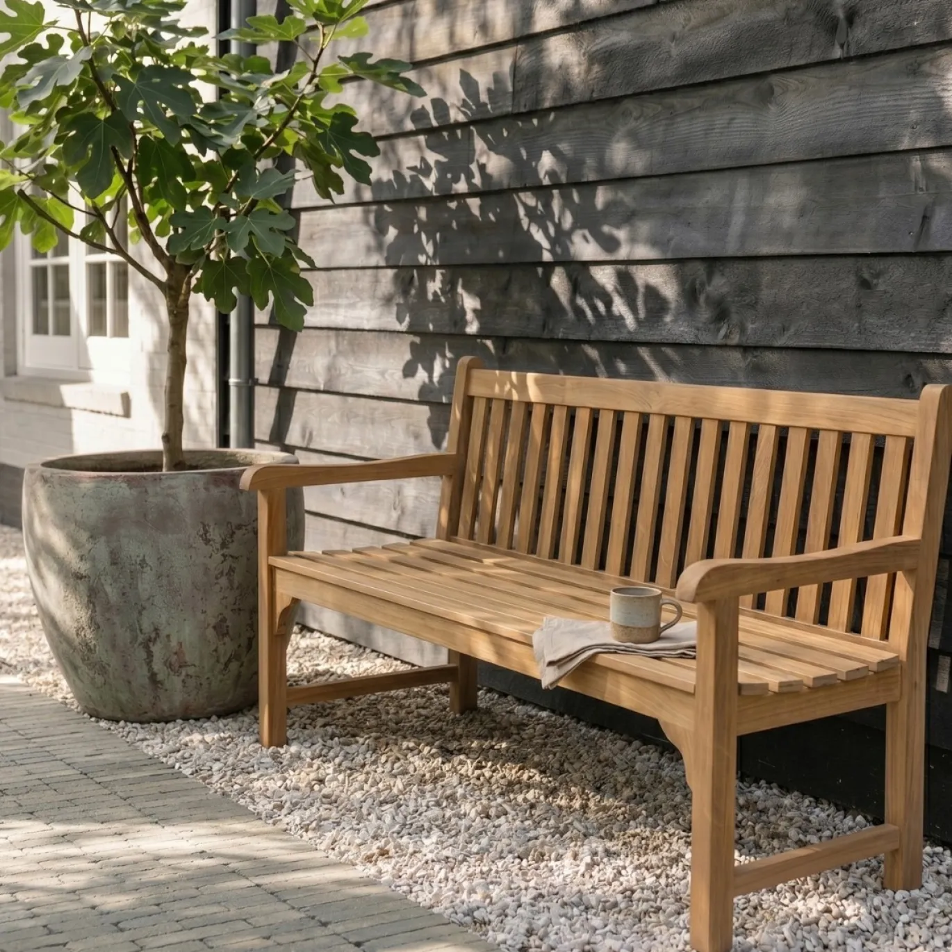 Tuinbank Teakhout Java 120cm - Giga Meubel