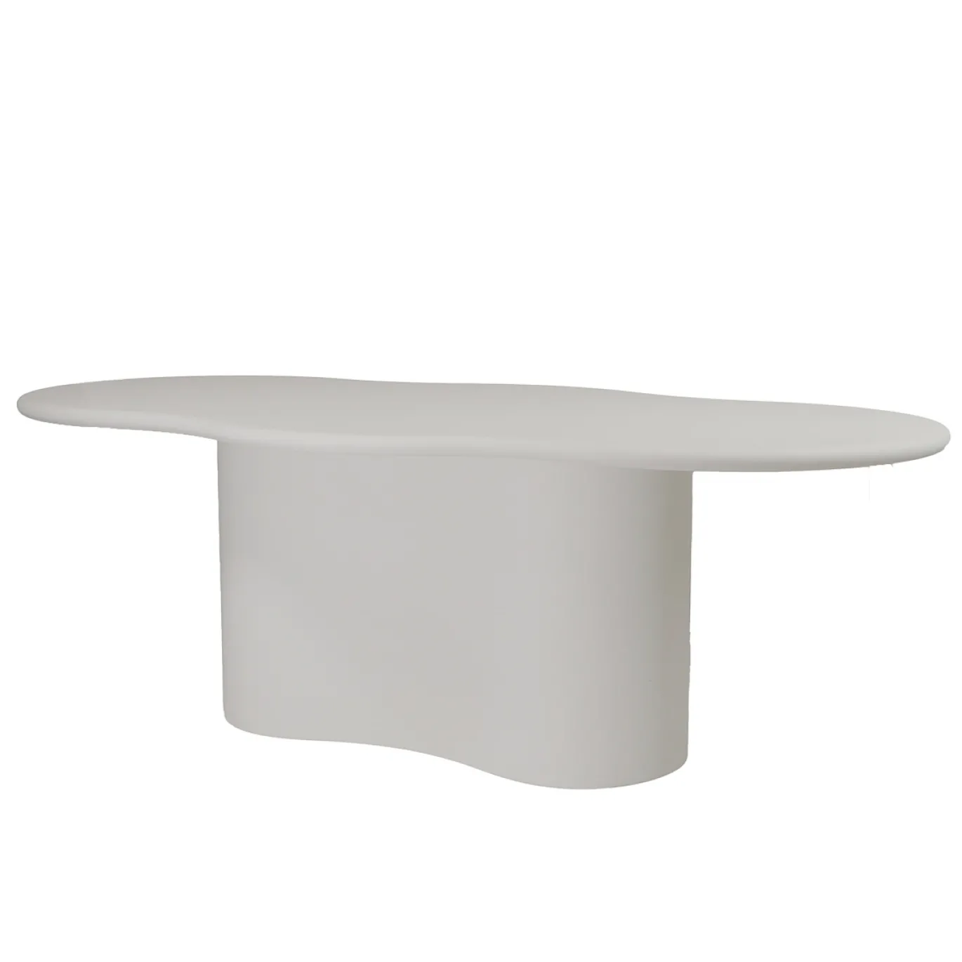 Tuintafel Jessie Organisch Off-White 220cm - Giga Meubel