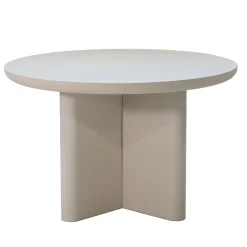 Tuintafel Miso Rond Beige Ø120cm - Giga Meubel