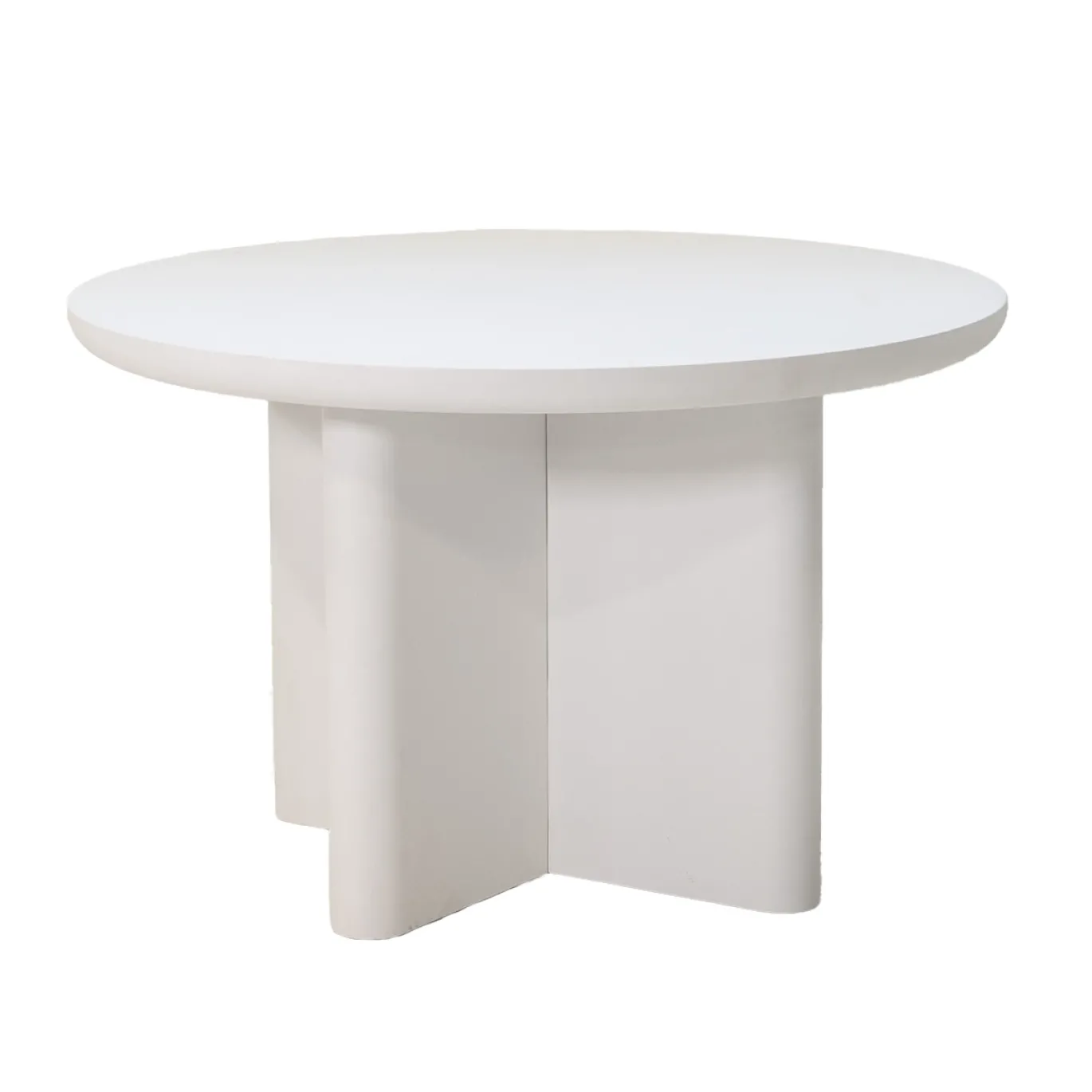 Tuintafel Miso Rond Wit Ø120cm - Giga Meubel