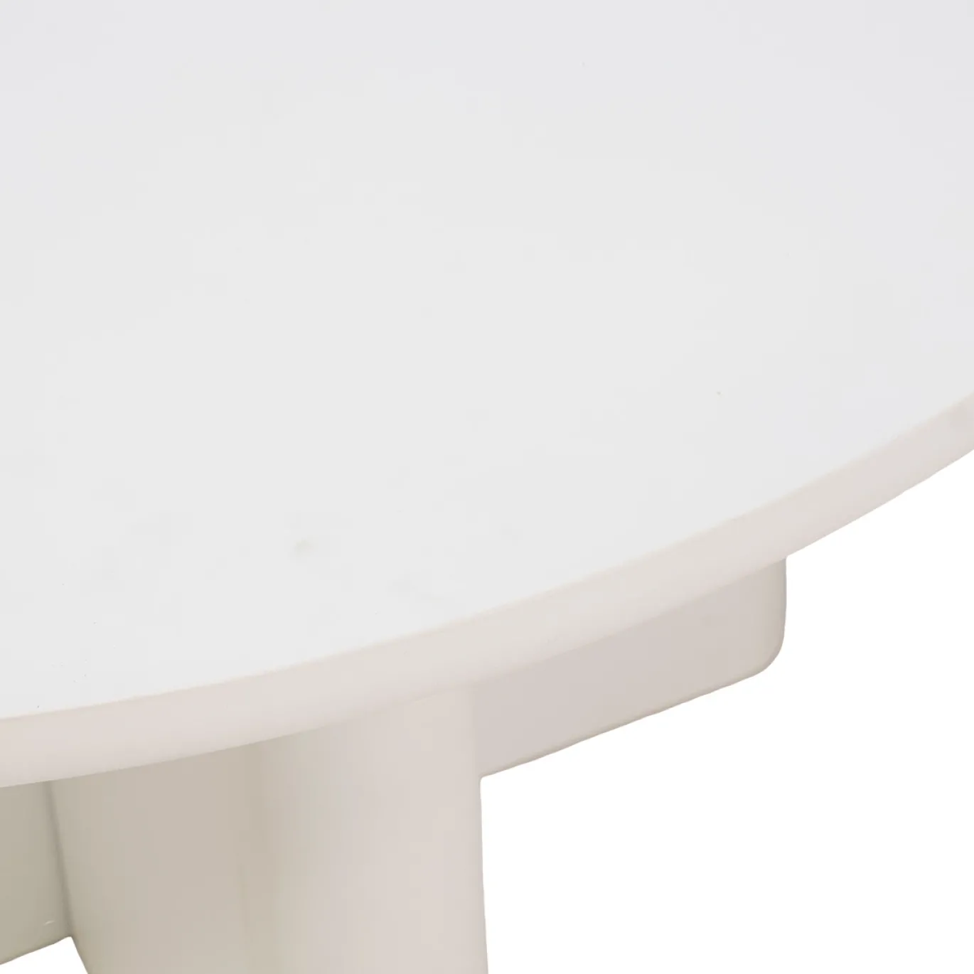 Tuintafel Miso Rond Wit Ø120cm - Giga Meubel