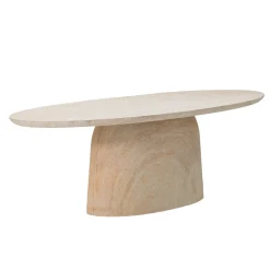 Tuintafel Myrna Ovaal Travertin 300cm - Giga Meubel