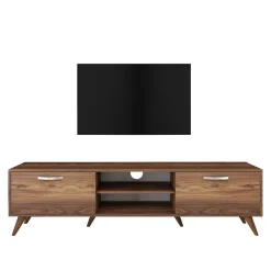 Tv-Meubel Amokh Melamine Walnoot