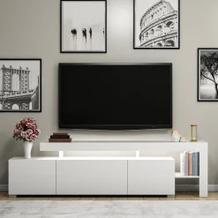 Tv-Meubel Beliz Melamine Wit