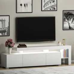 Tv-Meubel Beliz Melamine Wit