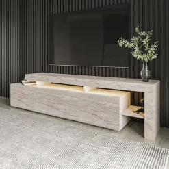 Tv-meubel Beliz Travertinlook 192cm