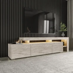 Tv-meubel Beliz Travertinlook 192cm