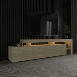 Tv-meubel Beliz Travertinlook 192cm