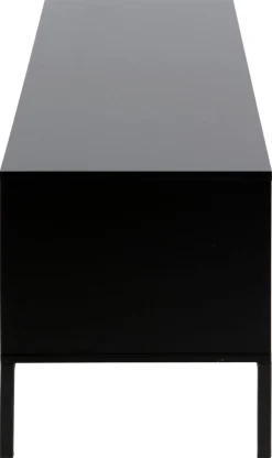 Tv-meubel Bronx MDF Zwart/Naturel 140cm - Giga Living