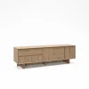 Tv-meubel Carpi 3d2L 180cm Eiken Cadiz - Giga Meubel
