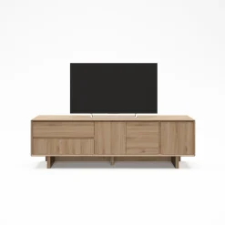 Tv-meubel Carpi 3d2L 180cm Eiken Cadiz - Giga Meubel