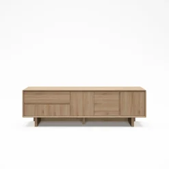 Tv-meubel Carpi 3d2L 180cm Eiken Cadiz - Giga Meubel