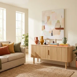 Tv-meubel Cavo Naturel Eiken 160cm - Giga Living
