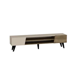 Tv-meubel Clark Beige/Walnoot 180cm