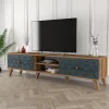 Tv-Meubel Class Melamine Walnoot Chalcedony