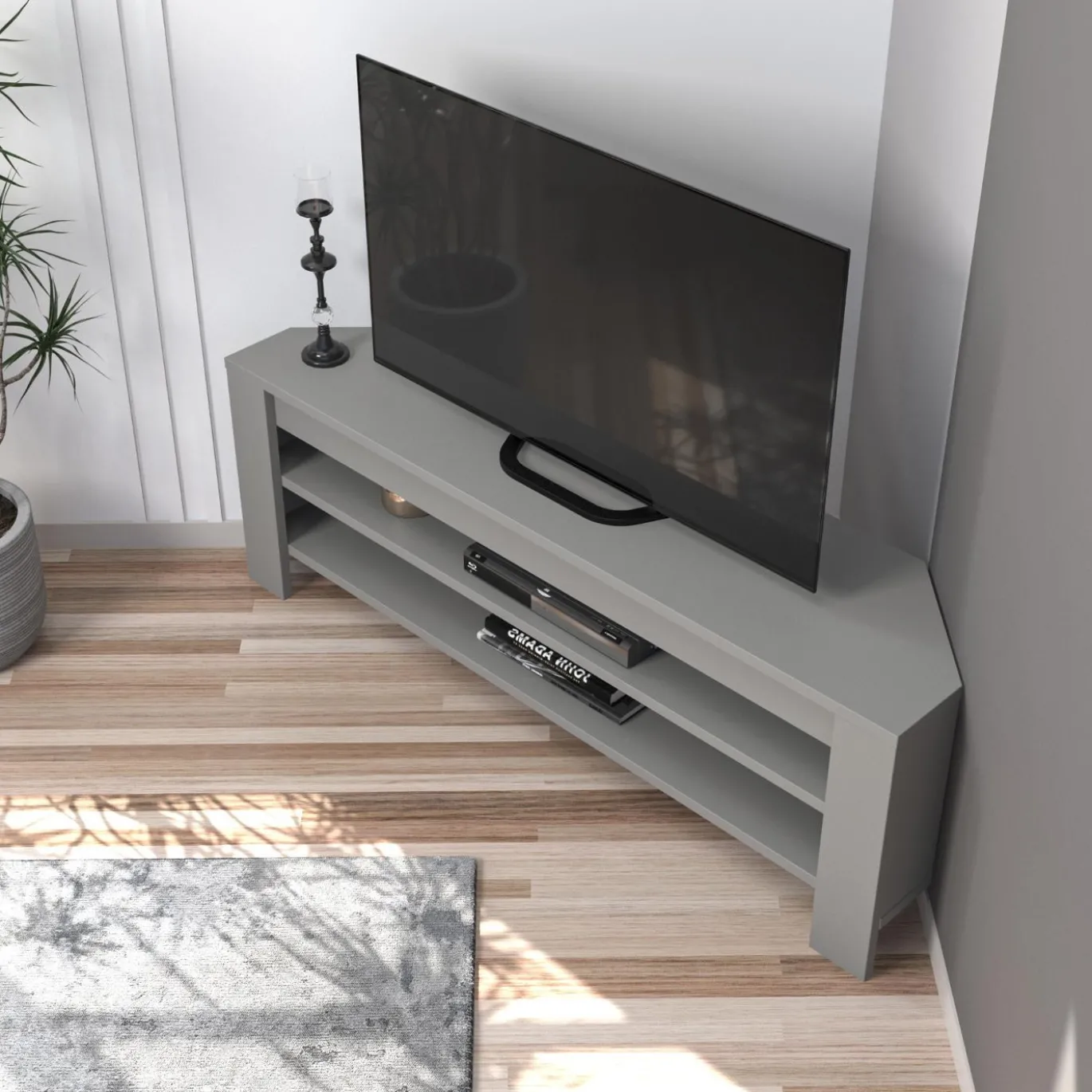 Tv-meubel Corner Grijs