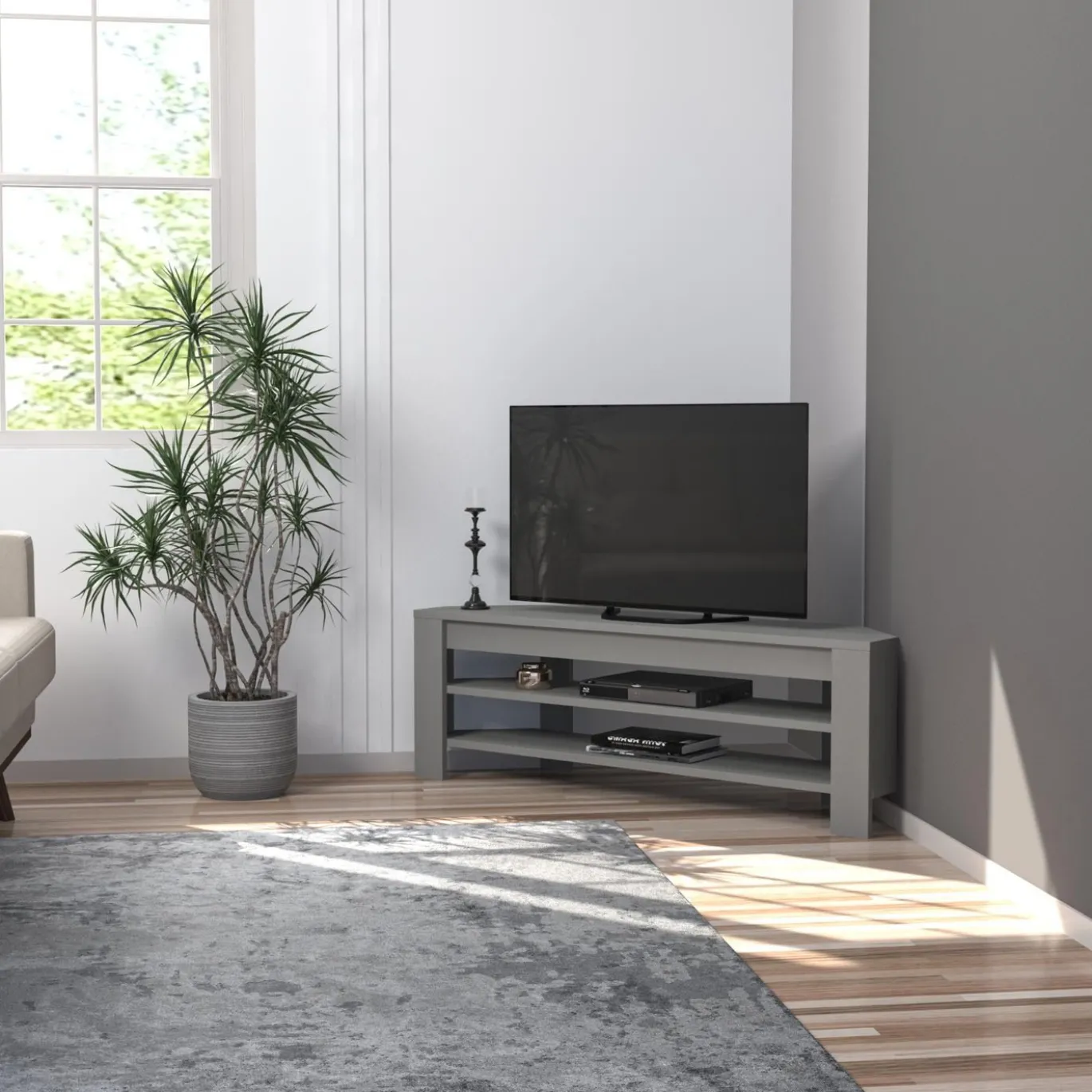 Tv-meubel Corner Grijs