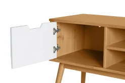 Tv-meubel Cusco 2d Wax/t, Grijs-wit - Giga Meubel