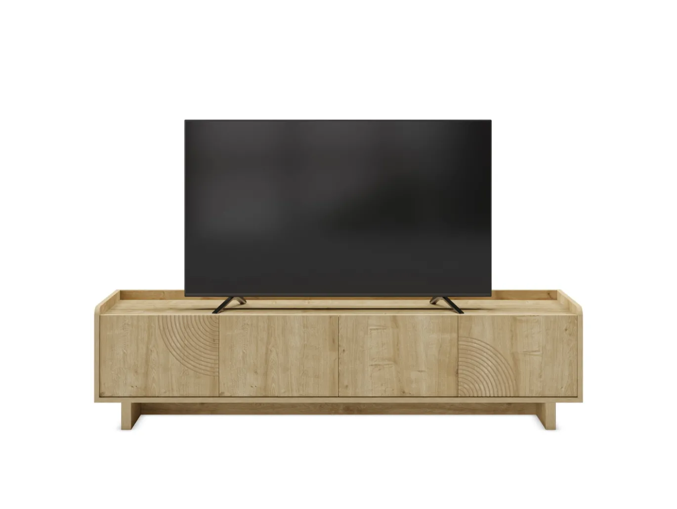 Tv-meubel Daira 4d 180cm Eiken - Giga Meubel