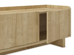 Tv-meubel Daira 4d 180cm Eiken - Giga Meubel