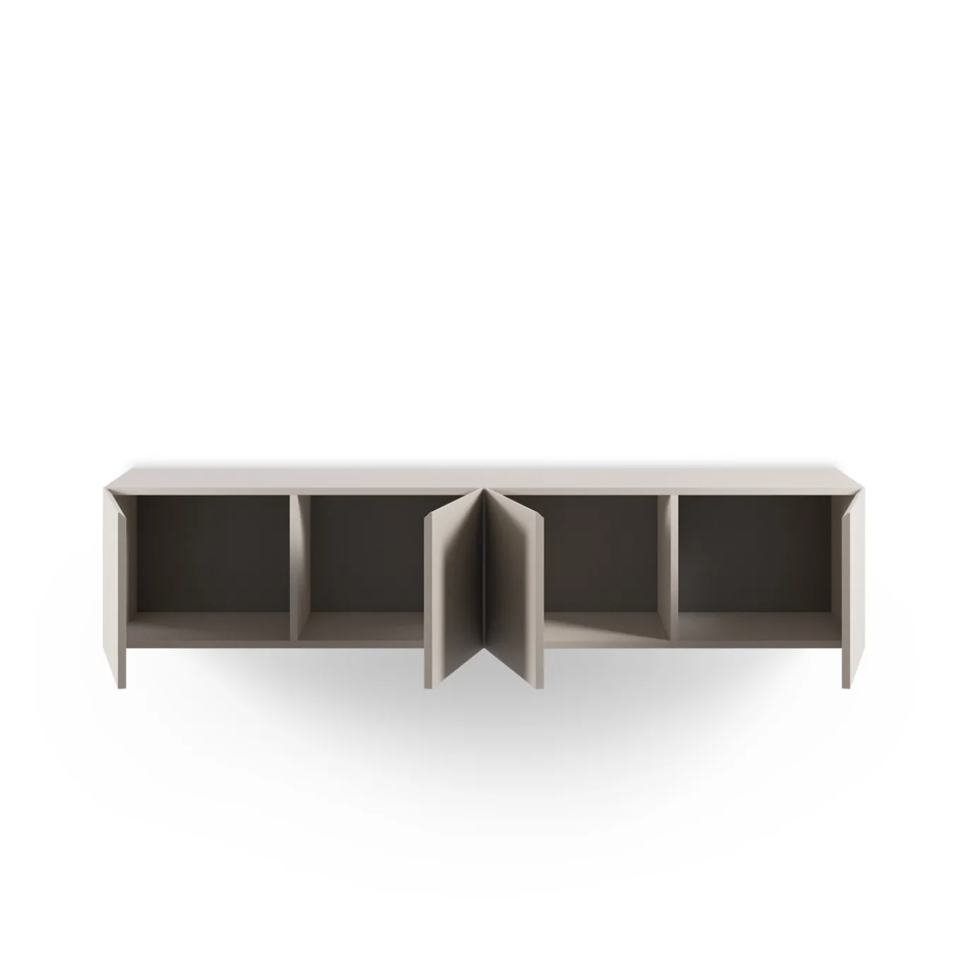 Tv-meubel Daroca 4d 180cm Crème - Giga Meubel