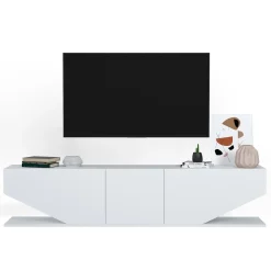 Tv-Meubel Diamond Melamine Wit