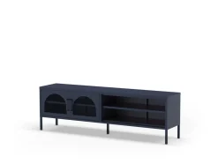 Tv-meubel Diora 2d2v 160cm Blauw - Giga Meubel