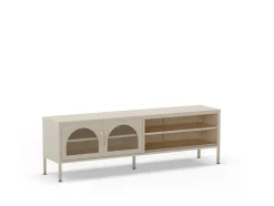 Tv-meubel Diora 2d2v 160cm Crème - Giga Meubel