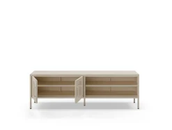 Tv-meubel Diora 2d2v 160cm Crème - Giga Meubel