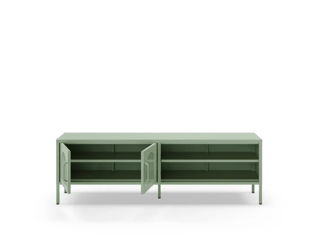 Tv-meubel Diora 2d2v 160cm Mintgroen - Giga Meubel