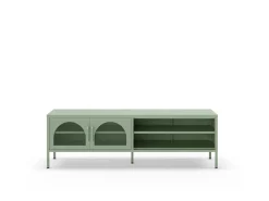 Tv-meubel Diora 2d2v 160cm Mintgroen - Giga Meubel