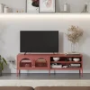 Tv-meubel Diora 2d2v 160cm Terracotta - Giga Meubel