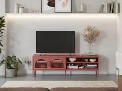 Tv-meubel Diora 2d2v 160cm Terracotta - Giga Meubel