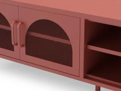 Tv-meubel Diora 2d2v 160cm Terracotta - Giga Meubel