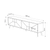 Tv-meubel Dune Licht Mokka 180cm