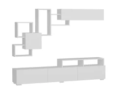 Tv-Meubel Elit Melamine Wit