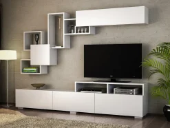 Tv-Meubel Elit Melamine Wit