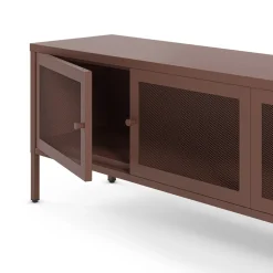 Tv-meubel Fayna 4d 160cm Burgundy - Giga Meubel