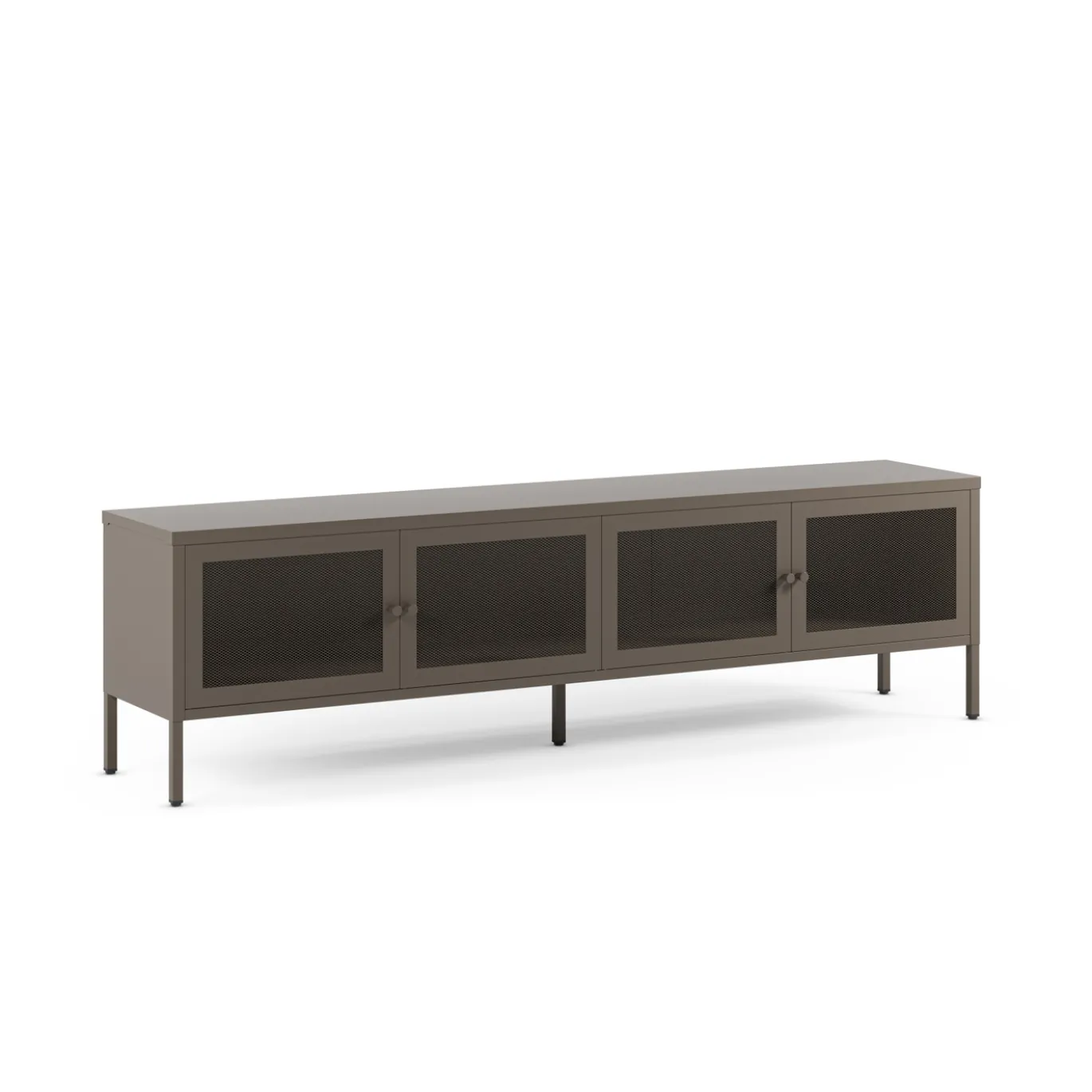 Tv-meubel Fayna 4d 160cm Mokka - Giga Meubel